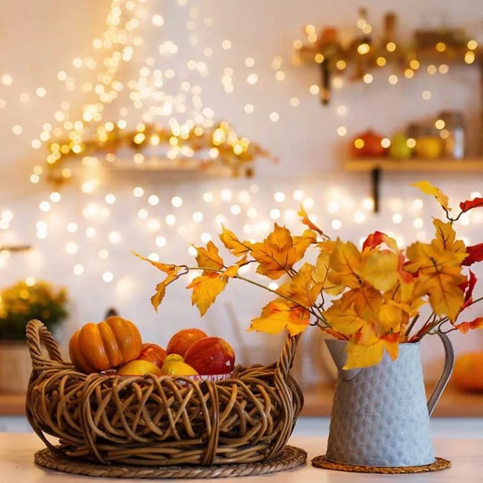 Cheap fall outdoor decor