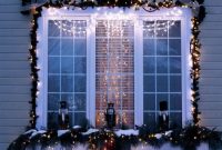 Outdoor window christmas decor