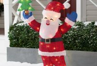 Santa claus outdoor christmas decor