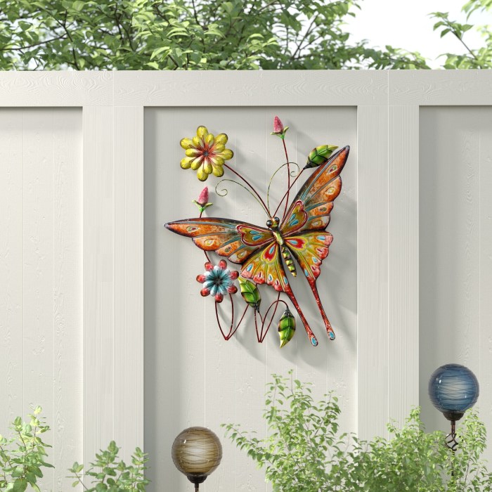 Outdoor wall decor sun