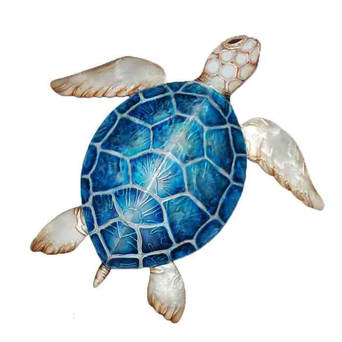 Sea turtle outdoor decor