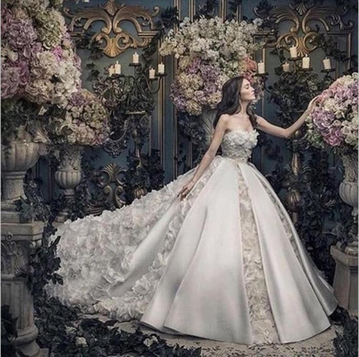 Quiet luxury wedding dress